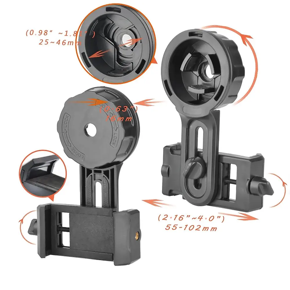 Универсальный телефон быстрая фотография Стенд адаптер крепление разъем для iPhone телескоп бинокль монокуляр зрительный микроскоп
