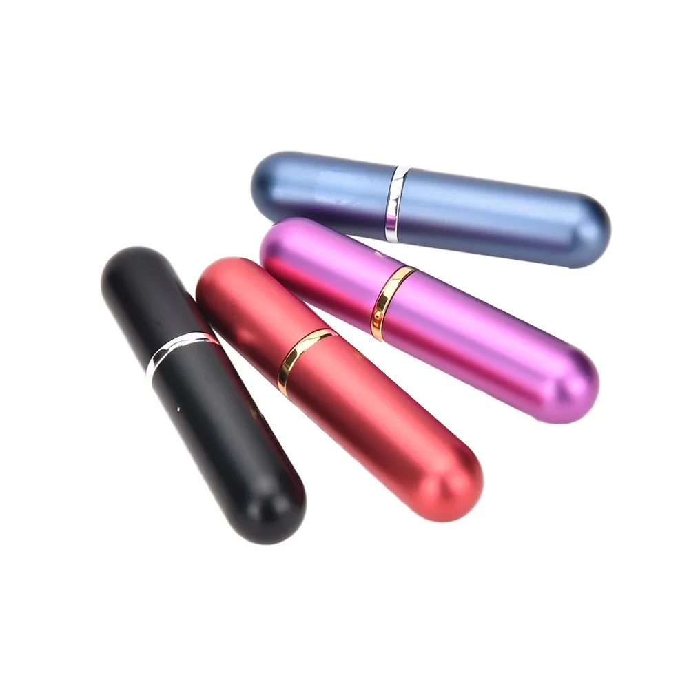 

Portable colorful Aluminum Empty Parfum Bottles Spray Refillable Mini Perfume Bottle &Traveler Atomizer For Girls Women 5ml
