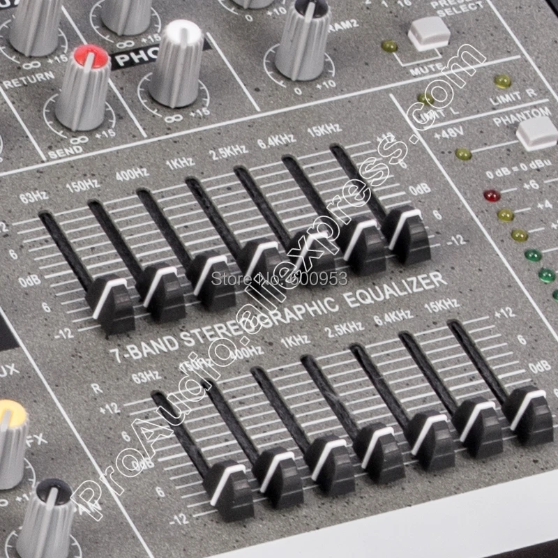 Professional 8000W High Power Amplifier 12 Channel Mixing Console Mixer USB Two in one function -MICWL PRM1260 Professional 8000W High Power Amplifier 12 Channel Mixing Console Mixer USB Two in one function -MICWL PRM1260