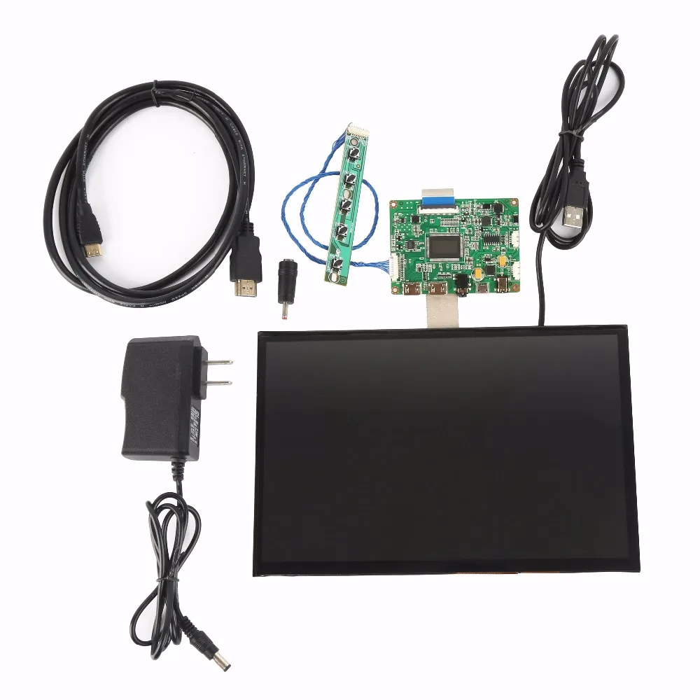 

10.1" Inch Capacitance-Touch 2560x1600 2K IPS LCD Panel Display Screen & HDMI Driver Board Kits 10 Point Capacitive Touch Screen