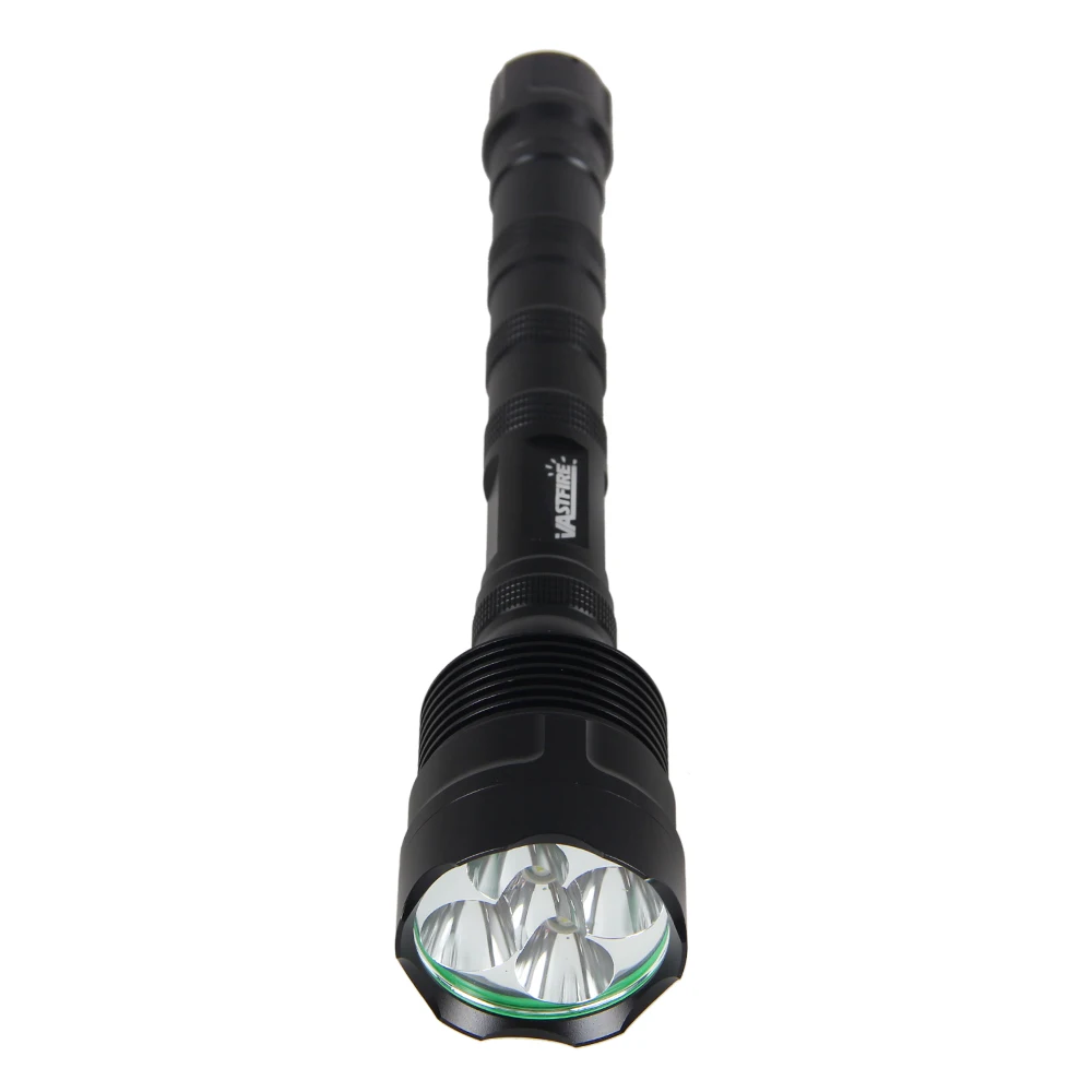 Recarregável + Carregador Lanterna + 3*18650 Vastfire Tactical Caça 5 * Xm-l t6 Led Arma Linterna Modos Bateria 10000lm Luz 19 Esporte e Lazer