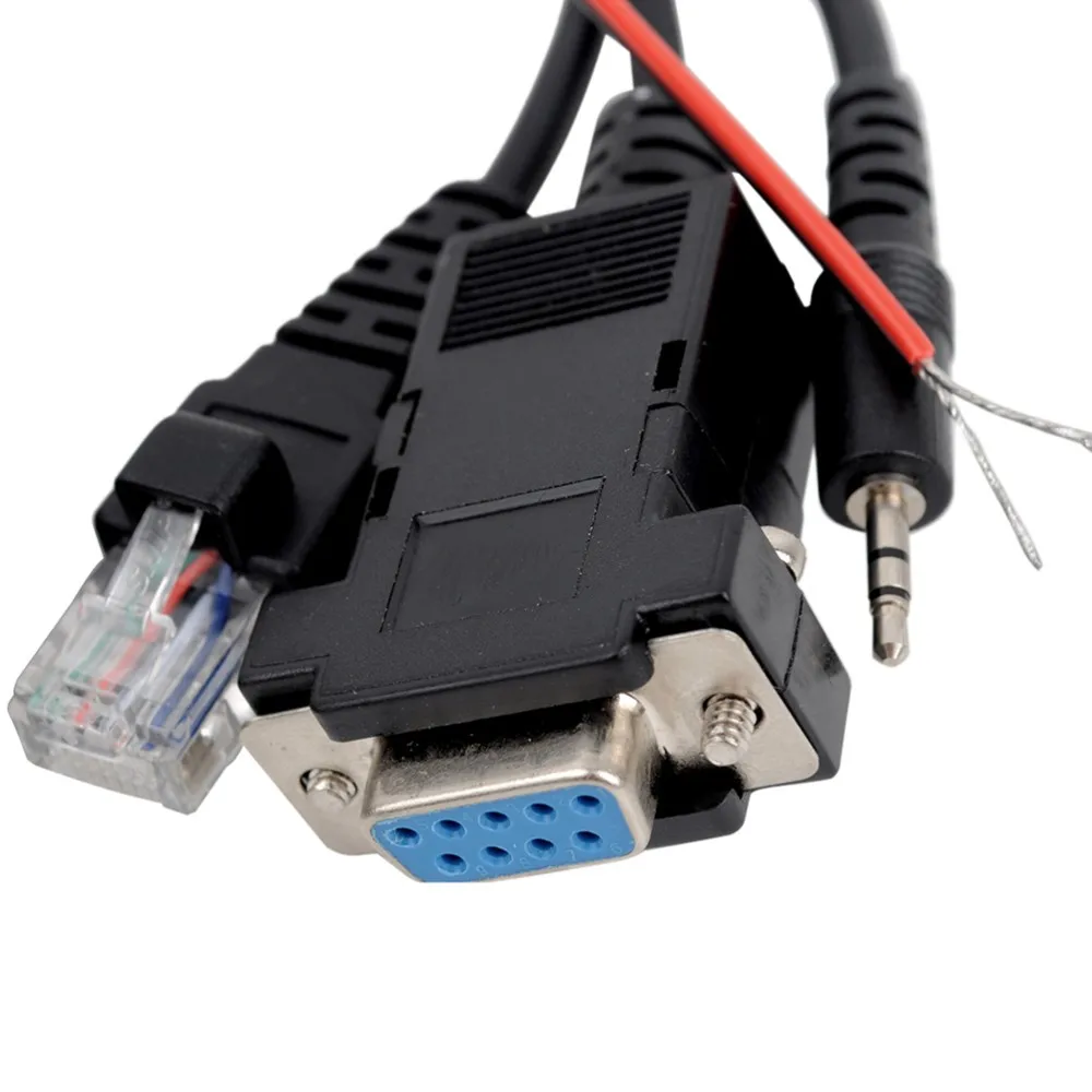 3 in1 RIB-Less Programming Cable for Motorola GP300 GP88S CP200 GM300 Walkie Talkie Hf Transceiver Ham Radio Two Way Radio (5)
