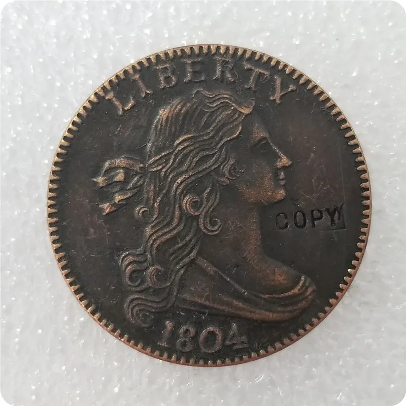 1804 Копия Реплика 1796-1807 фригийский колпак Большой цент - Цвет: 1804