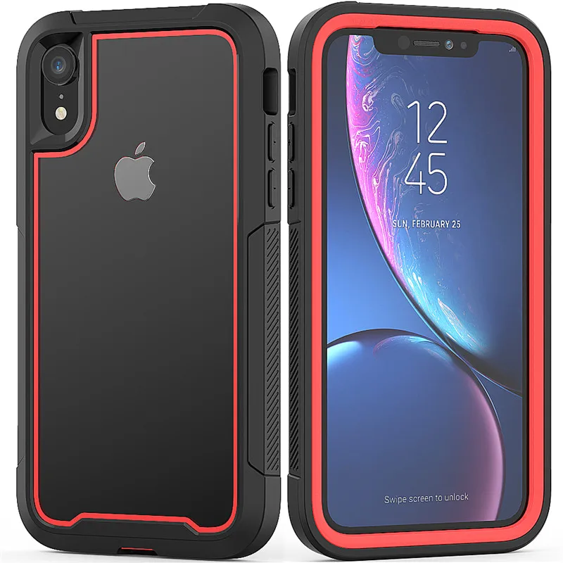 Противоударный защитный силиконовый чехол для iPhone 12 mini 11 Pro XS Max 6 6S 7 8 Plus X XR
