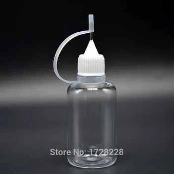 

30ml Squeezable Dropper Plastic Empty Bottles 30 ml PET Bottle Pinhole Metal Needle Squeeze PET Clear Bottle