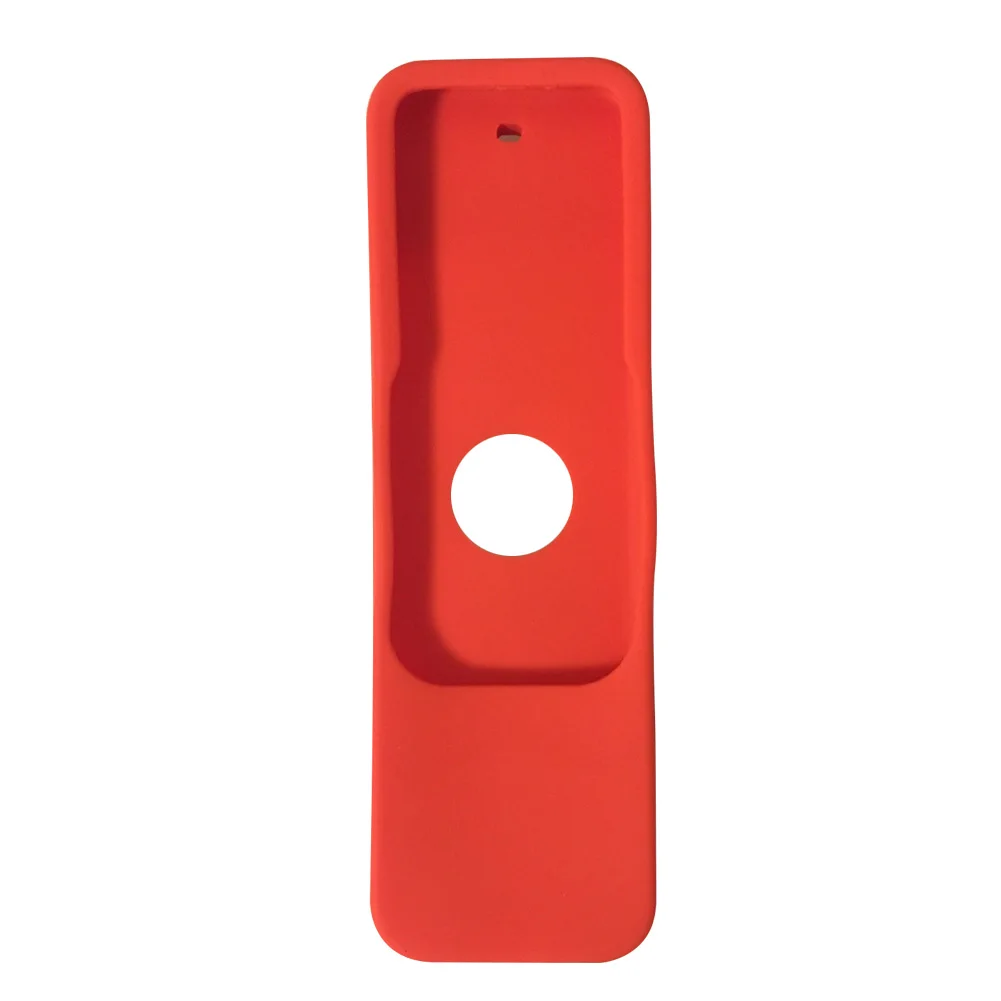 

Anti Fall Ergonomic Silicone Solid Remote Control Cover Bag Dustproof Storage Soft Protective Case Home Organizer For Apple TV 4