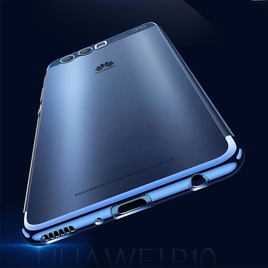 Чехол для Huawei Honor 8 9 10 Lite чехол Y6 Y7 Pro Y9 Prime 2018 роскошный силиконовый с покрытием P8 P9