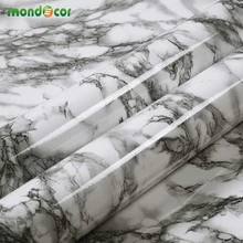 5M Marble wall stickers PVC self adhesive wallpaper bathroom waterproof resistant furniture renovation stickers kitchen cabinets