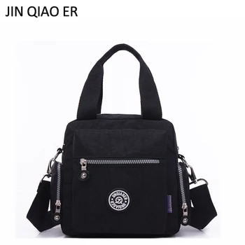

JINQIAOER New Women's Messenger Bag Waterproof Nylon Small Ladies Handbags Casual Shoulder Bag High Quality Female Crossbody Bag