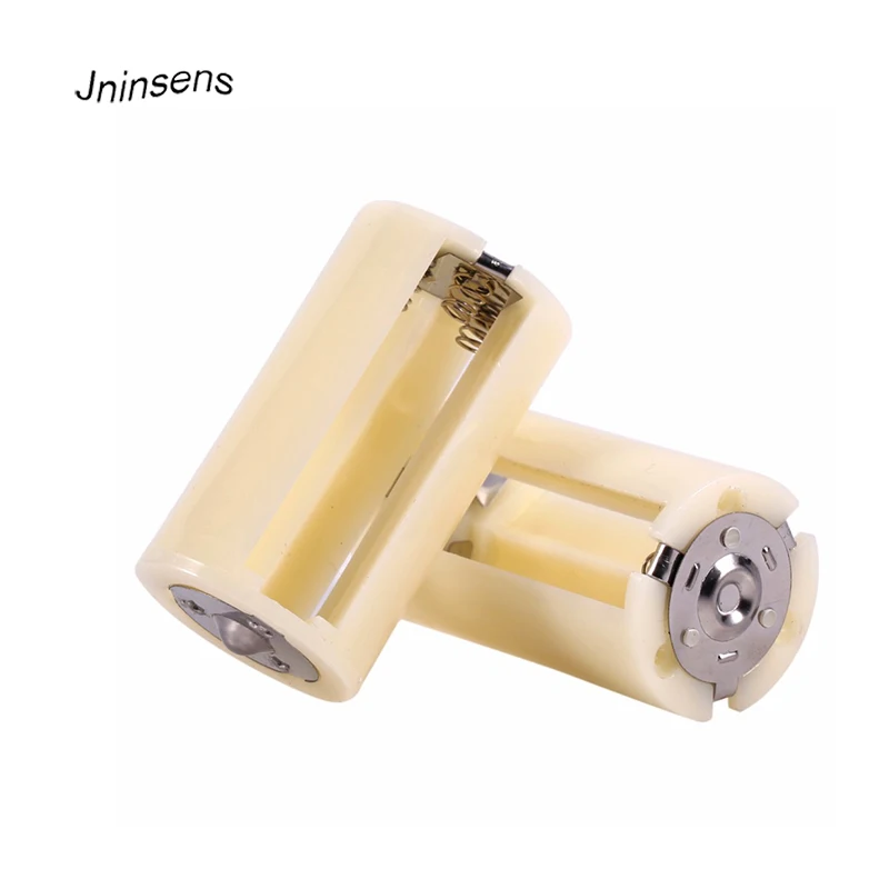 4 pcs/lot Battery Case 3AA To D Size Parallel Battery Convertor Adapter