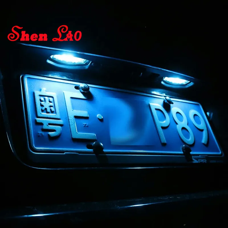 

Shenlao T10 194 168 W5W License Plate Lights For Mercedes Benz W202 W220 W124 W211 W222 X204 W164 W204 W203 W210 accessories