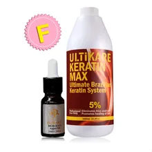 Бесплатный Формалин 1000 мл бразильский шоколад Кератиновое лечение выпрямление разглаживание волос с бесплатным 10 мл аргановым маслом после лечения