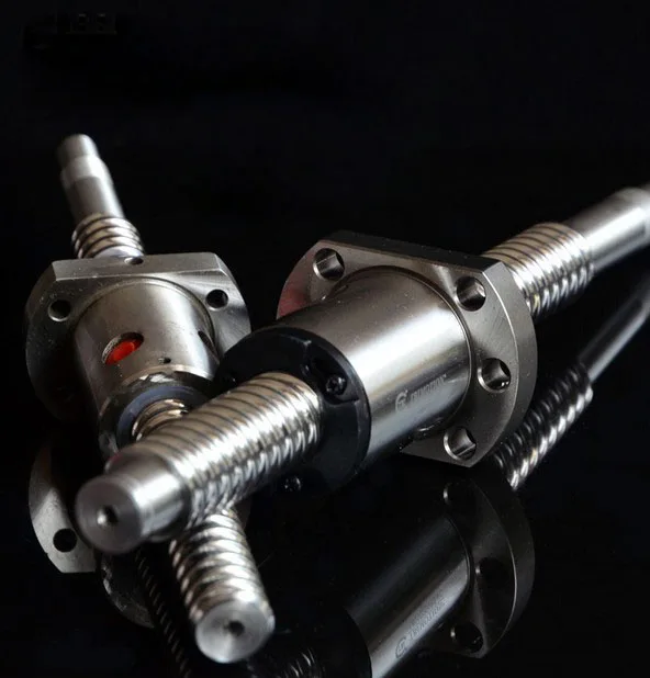 

2Pcs/Lot! 16mm Dia Ball screw SFU1605 set : ballscrew SFU1605 L400mm+SFU1605 Ball Nut Without End Machined