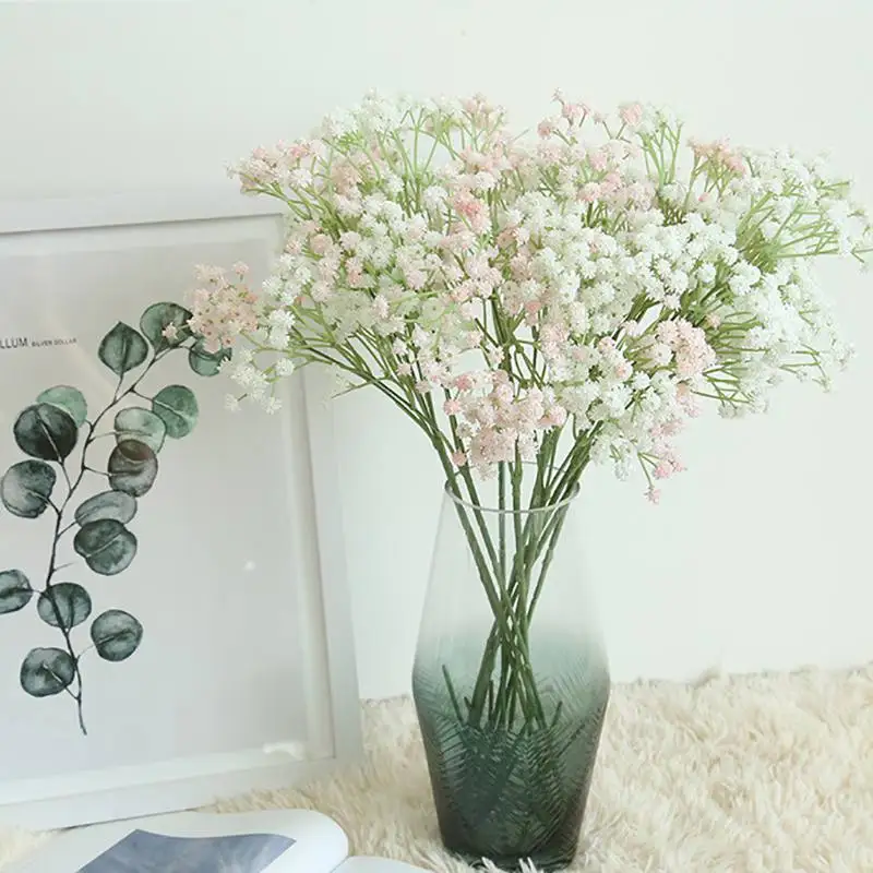 

Ins Artificial Gypsophila Bouquet Wedding Valentine's Day Holiday Gifts Gypsophila Flower Bouquet for Home Bar Shop Decoration