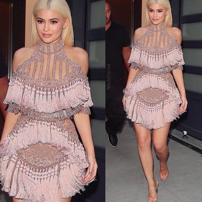 Zien orange sweet roze luxe handwerk kralen sexy dress 2017 nieuwste merk zomer dress tassel mini dress Zien orange sweet roze luxe handwerk kralen sexy dress 2017 nieuwste merk zomer dress tassel mini dress