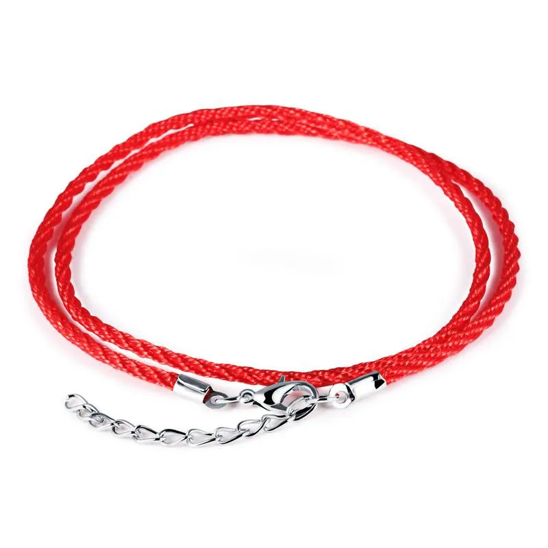 Mdiger Wholesale Mixed 10PCS/LOT Simple Red Thread String Bracelets Bangles Lucky Red Rope