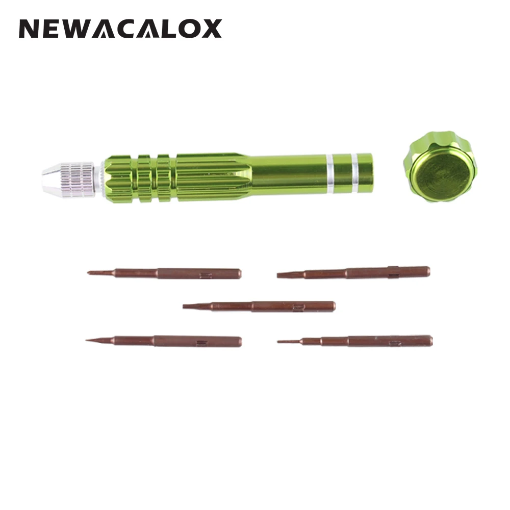 Набор инструментов NEWACALOX 2 шт./лот 5 в 1 для ремонта набор прецизионных магнитных