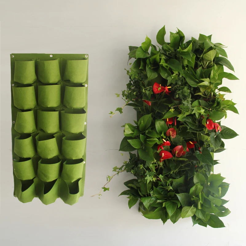 NEW Hanging Wall Pot Planting Bag/ plant Pots for Vegetable Balcony