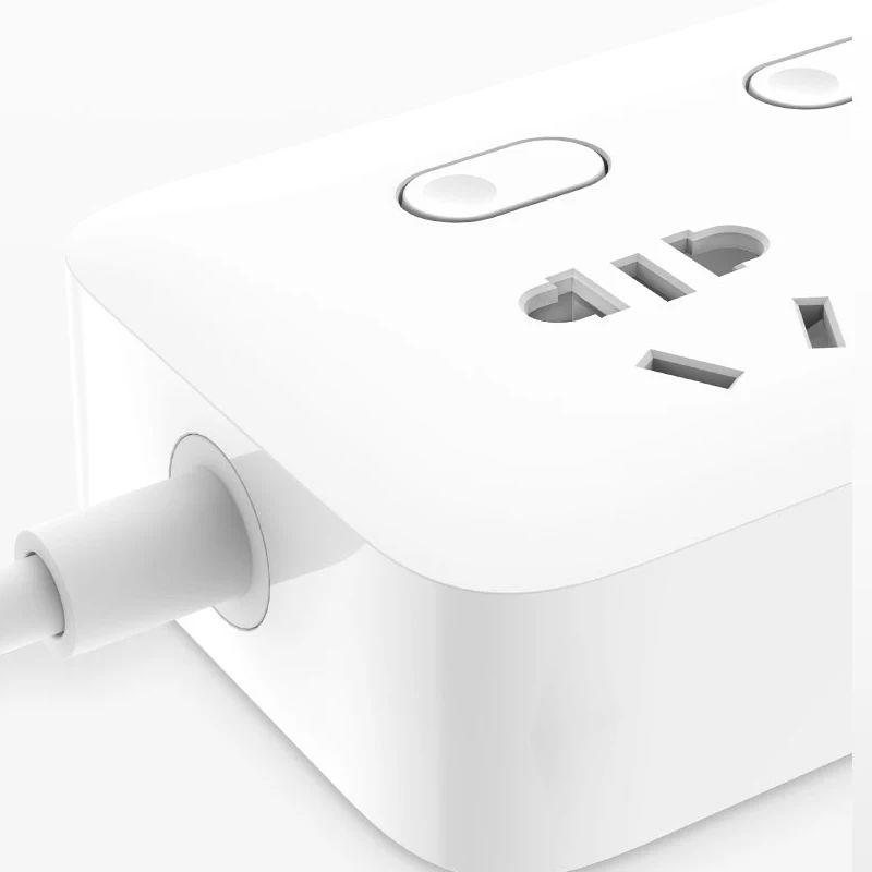 Удлинитель Xiaomi Mijia с 4 розетками и 3 USB портами 5 В 2 1 А|Удлинители электрические| |