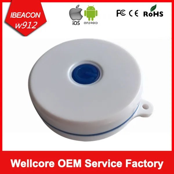 Умный водонепроницаемый тег iBeacon Bluetooth с низким энергопотреблением Ble 4 0 маячок
