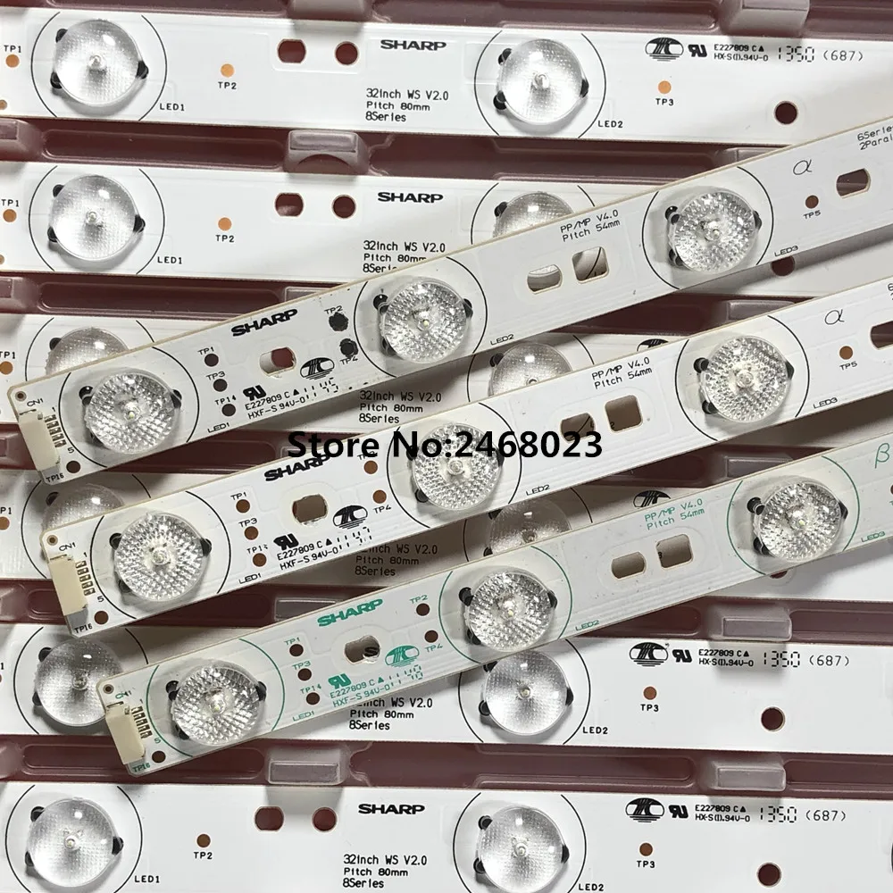 1 комплект = 3 шт. светодиодный Подсветка полосы для L32F3300B E227809 C HX S 94V 0 8