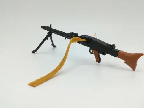 1: 6 World War II Soldier Weapon MG42 Machine Gun Model Fit 12"Action Figure Toy