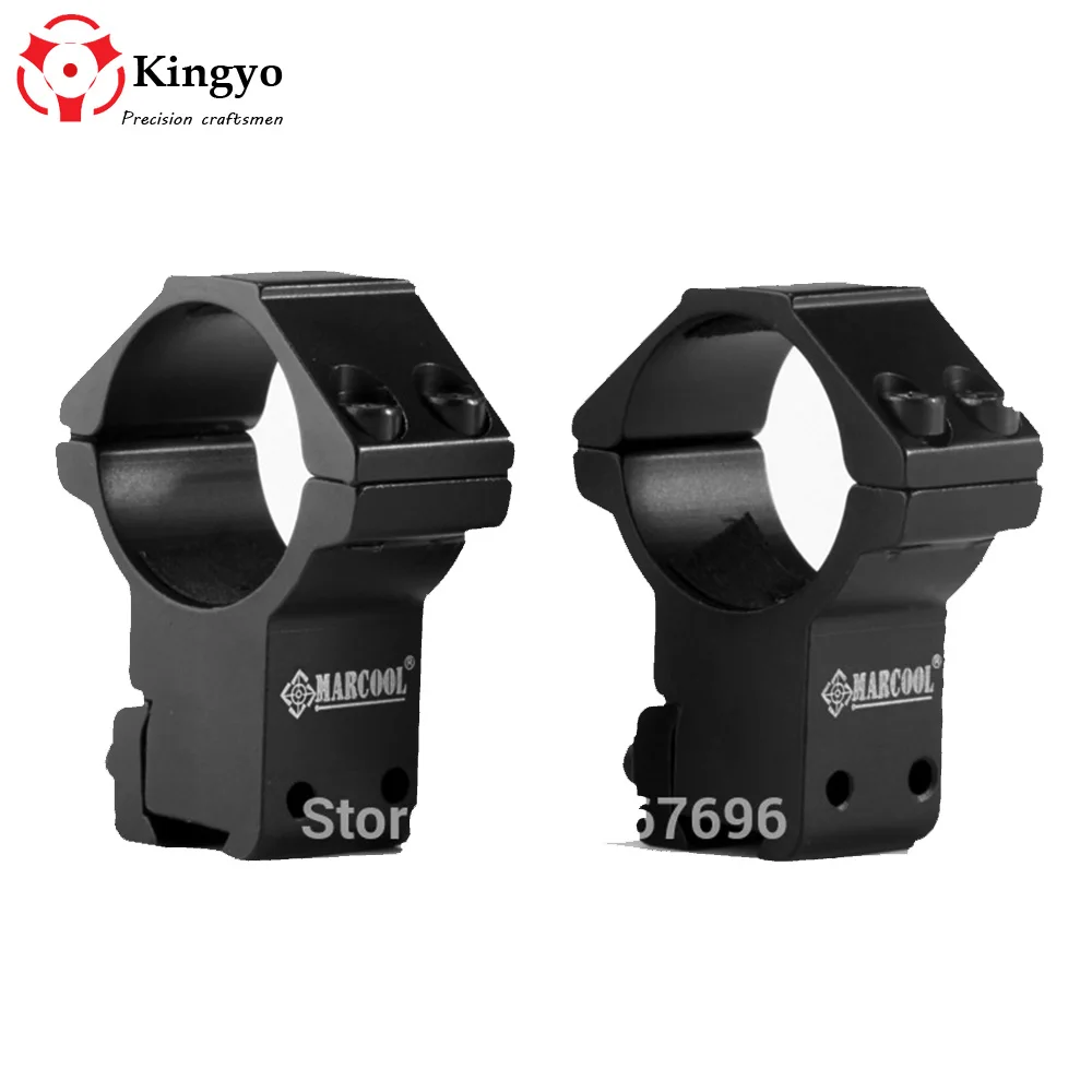 2PCS 30mm Scope Mount Adapter 11mm Rail Scope Mounts High Profile For