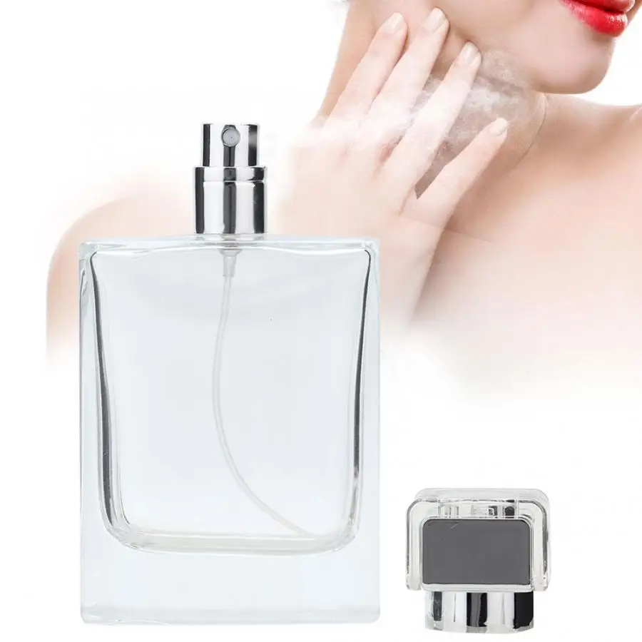 

100ML Glass Refillable Perfume Spray Bottle Empty Perfume Atomizer Dispenser Bottle Empty Cosmetic Containers Makeup Jars