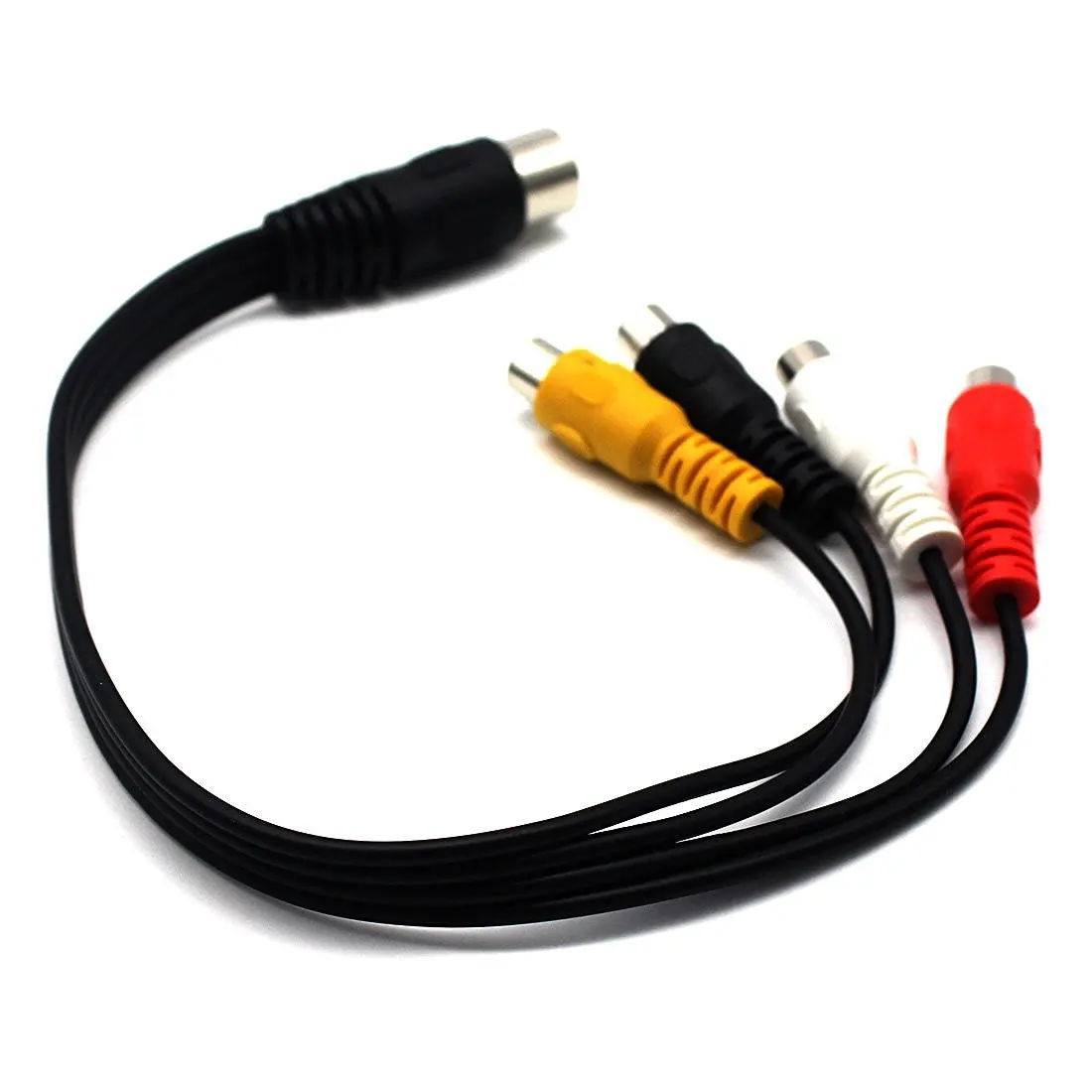 5 контактный разъем Din для 4 x RCA Phono гнездовой аудиокабель 1 м|5 pin din plugs|plug dindin |