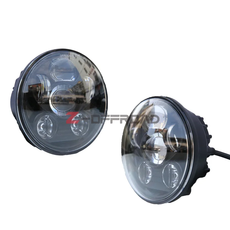 

For Triumph Rocket 3 motorcycle headlight assembly light 5.75" LED head light with Hi/Lo beam lamp replacement (2pcs)
