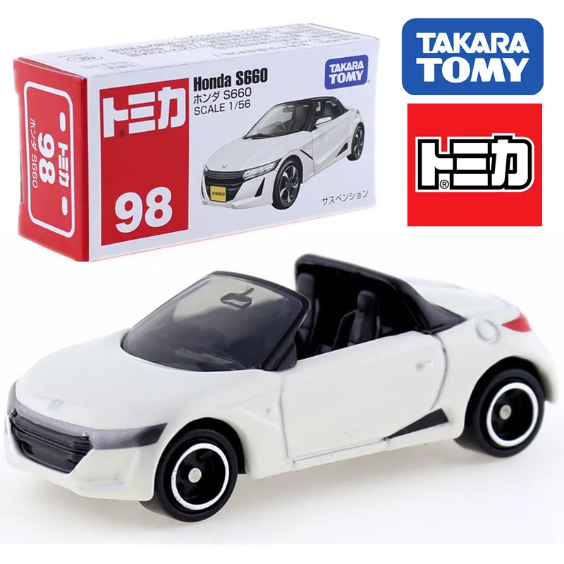 Takara Tomy TOMICA HONDA серия CR-V Fit S660 Civic Тип R StepWagon NSX Super Cub N K-CAR RR VFR CR-Z литья под давлением модель автомобиля - Цвет: NO.98 S660