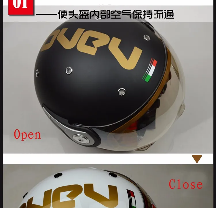 High Quality motorcycle half helmet