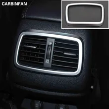 Аксессуары для интерьера подлокотник коробка задний Кондиционер Вентиляционный Выход рамка покрытие стикер для отделки наклейка для KIA Sorento