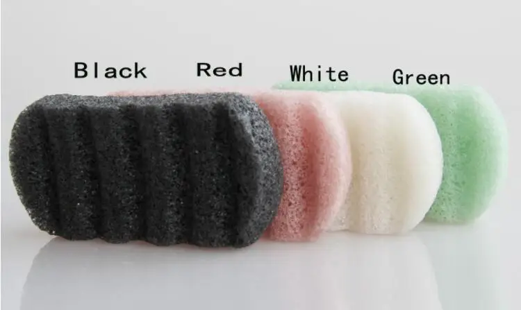 

2018 New Konjac Sponge Puff Herbal Facial Sponges Pure Natural Konjac Vegetable Fiber Making Cleansing Tools for Face and Body