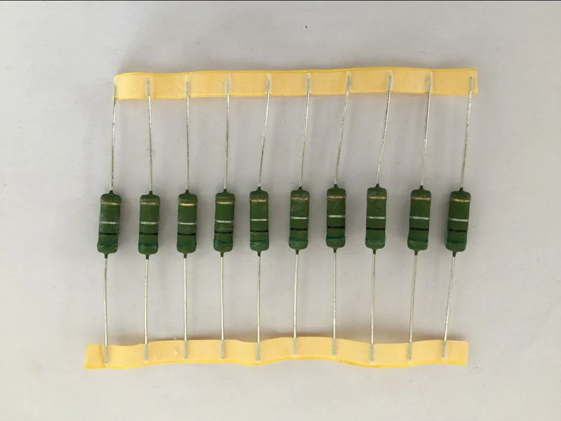 100Pcs 3W 0.33 Ohm 5% Tolerance Fixed Type Wire Wound Resistors Power | Электронные компоненты и принадлежности