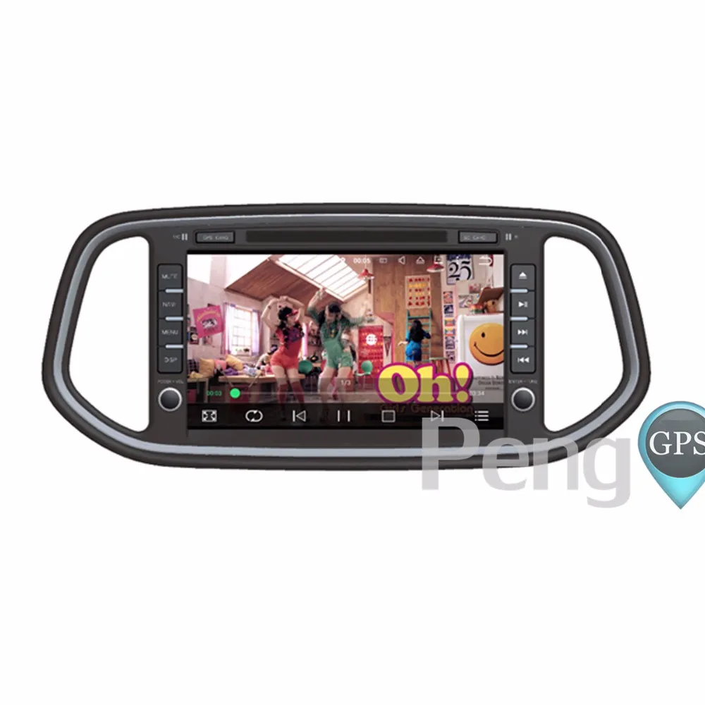 Perfect Octa Core 2 Din Stereo Android 8.0 Car CD DVD Play GPS Navigation Radio for KIA KX3 2014 2015 2016 2017 Autoradio Headunit WIFI 2