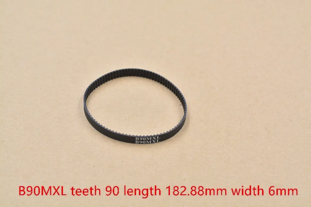 

3d printer belt 72MXL B90MXL closed loop rubber timing teeth 90 length 182.88mm width 6mm