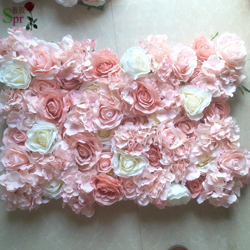 

SPR Free Shipping High quality 10pcs/lot wedding decoration background Artificial flower wedding backdrop flower road lead
