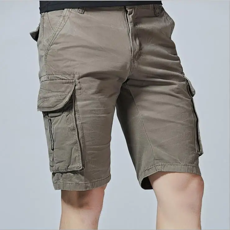 

New Arrival High Quality Men Camouflage Cargo Bermuda Casual Shorts Multi Pockets Tactical Military Shorts For Men cargo shorts.