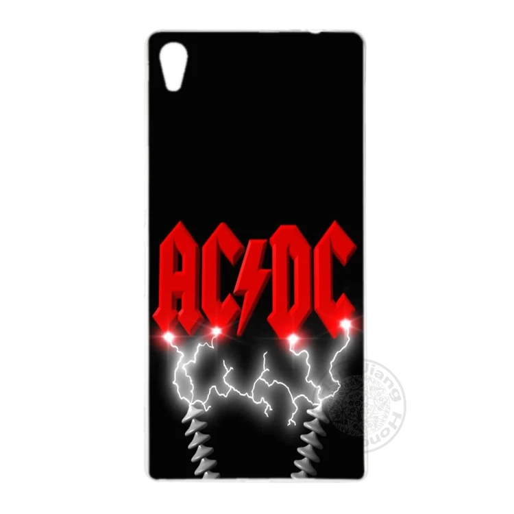 HAMEINUO Ac Dc Black ice чехол для телефона из тяжелого металла sony xperia C6 XA1 XA ULTRA XP L1 X compact