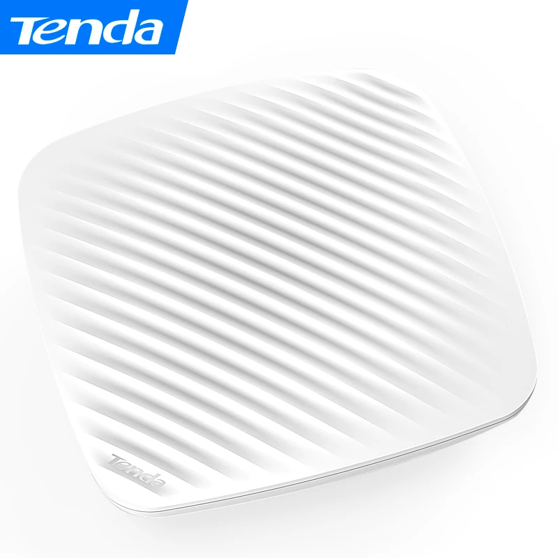 Tenda i9 300Mbps Indoor Ceiling Wireless WiFi AP Access Point Router Repeater Extender with 802.3af 9W POE Power Adapter | Компьютеры и