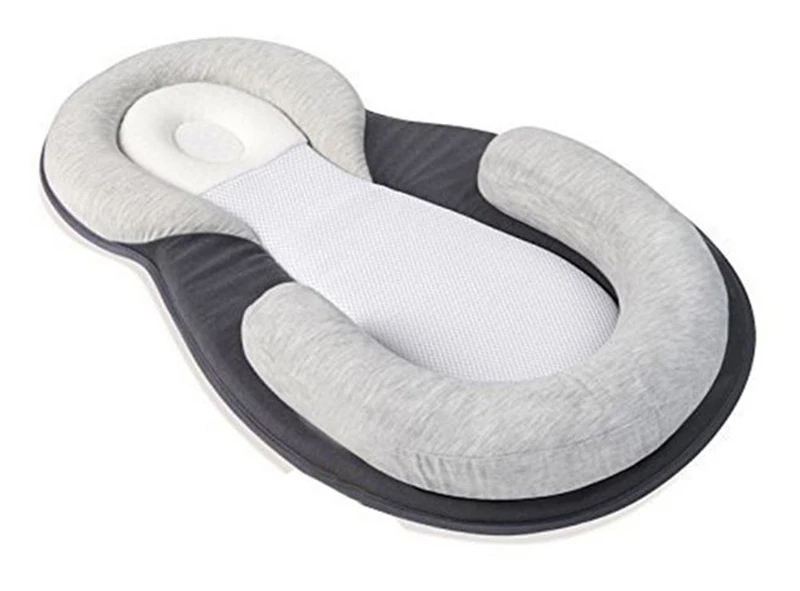 Челнока Детские Подушка для новорожденного младенца матрас детская подушка для сна позиционная площадка предотвратить плоская голова Форма Детские форменная подушка