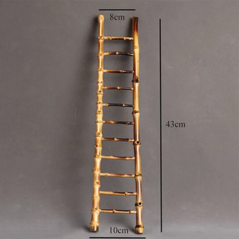 Бамбуковая мебель для украшения дома ветряная мельница длинная лестница колесо обозрения водоворот прядильная машина качели Ремесло Украшение - Цвет: Type 10