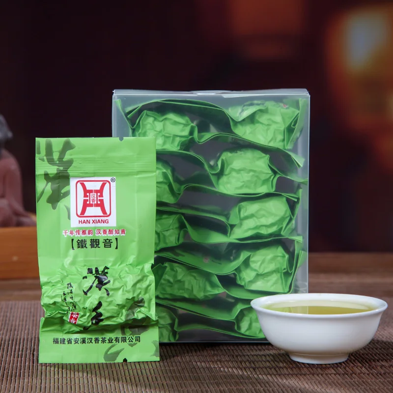 80 г 1 ШТ. Высший сорт Китайский Анкси Tieguanyin чай Улун Те Гуань Инь вакуумная