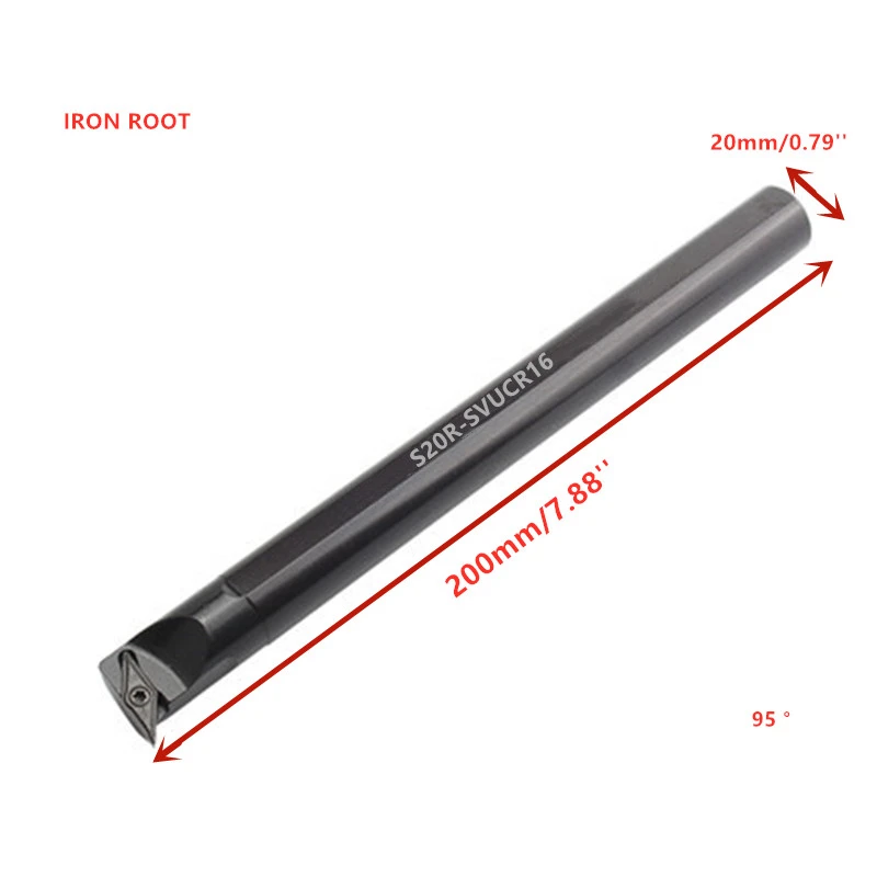 1pcs S20R-SVUCR16 CNC machine tools Inner bore turning tool holder of VC**1604