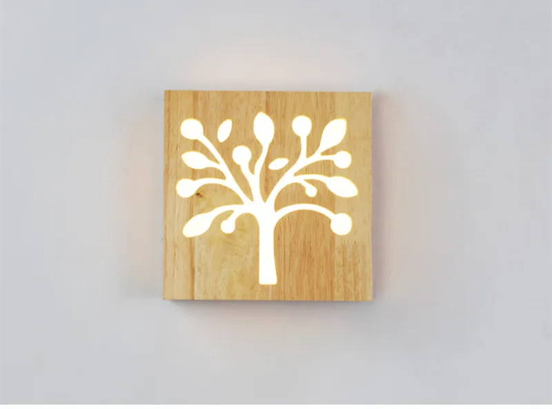 Wood Wall Light 14