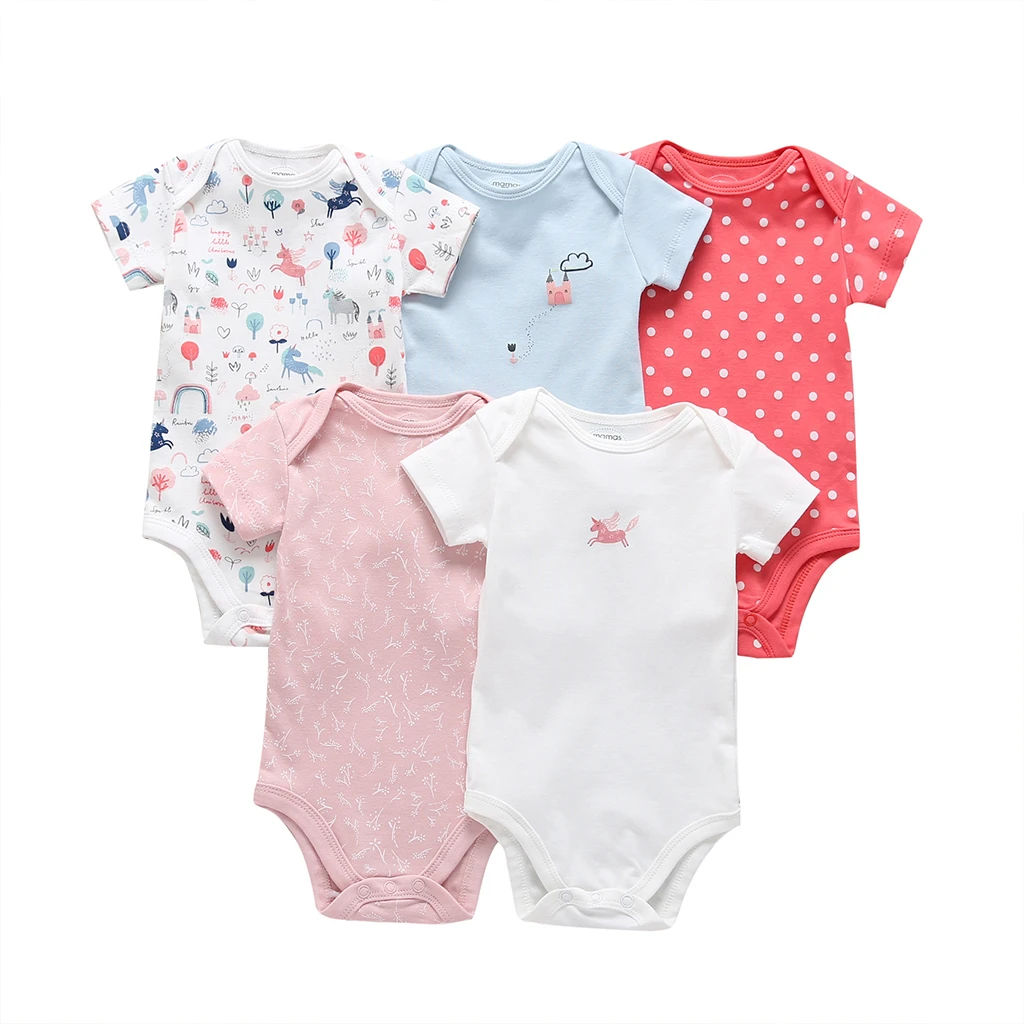 3 unids ropa de bebé Body recién nacido Manga corta Infantil 3 unids ropa de bebé Body recién nacido Manga corta Infantil