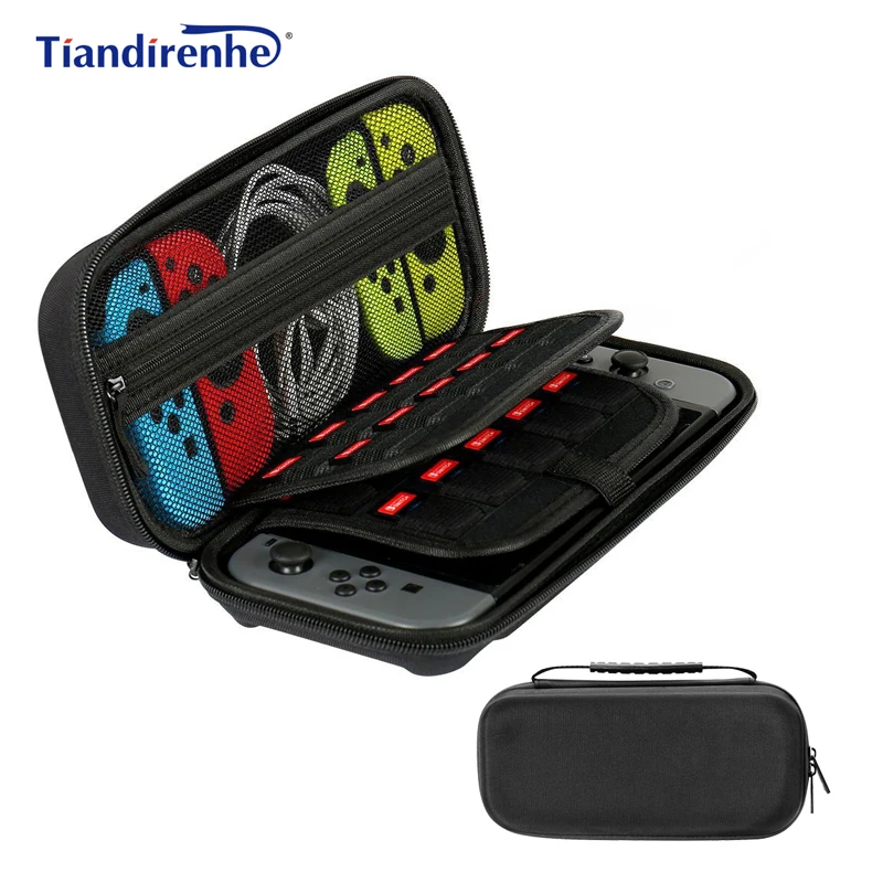 

Portable Case for Nitendo Switch NS Console Accessories for Nintend Switch Gaming Storage Bag PU Hard Pouch With 20 Game Holder