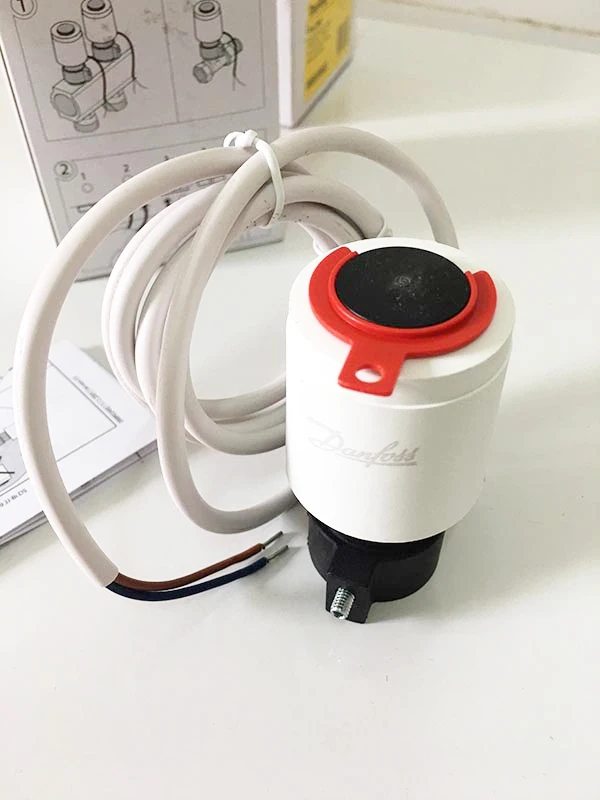 atuador térmico elétrico para atuador de válvula para danfoss com cera térmica de