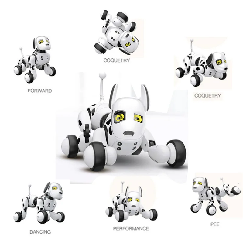 9007A Smart Robot Dog 2.4G Wireless Remote Control Kids Toy Intelligent Talking Robot Dog Toy Electronic Pet Birthday Gift